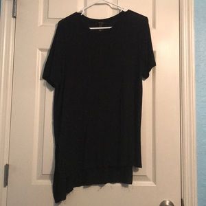 Oversized Black Tee